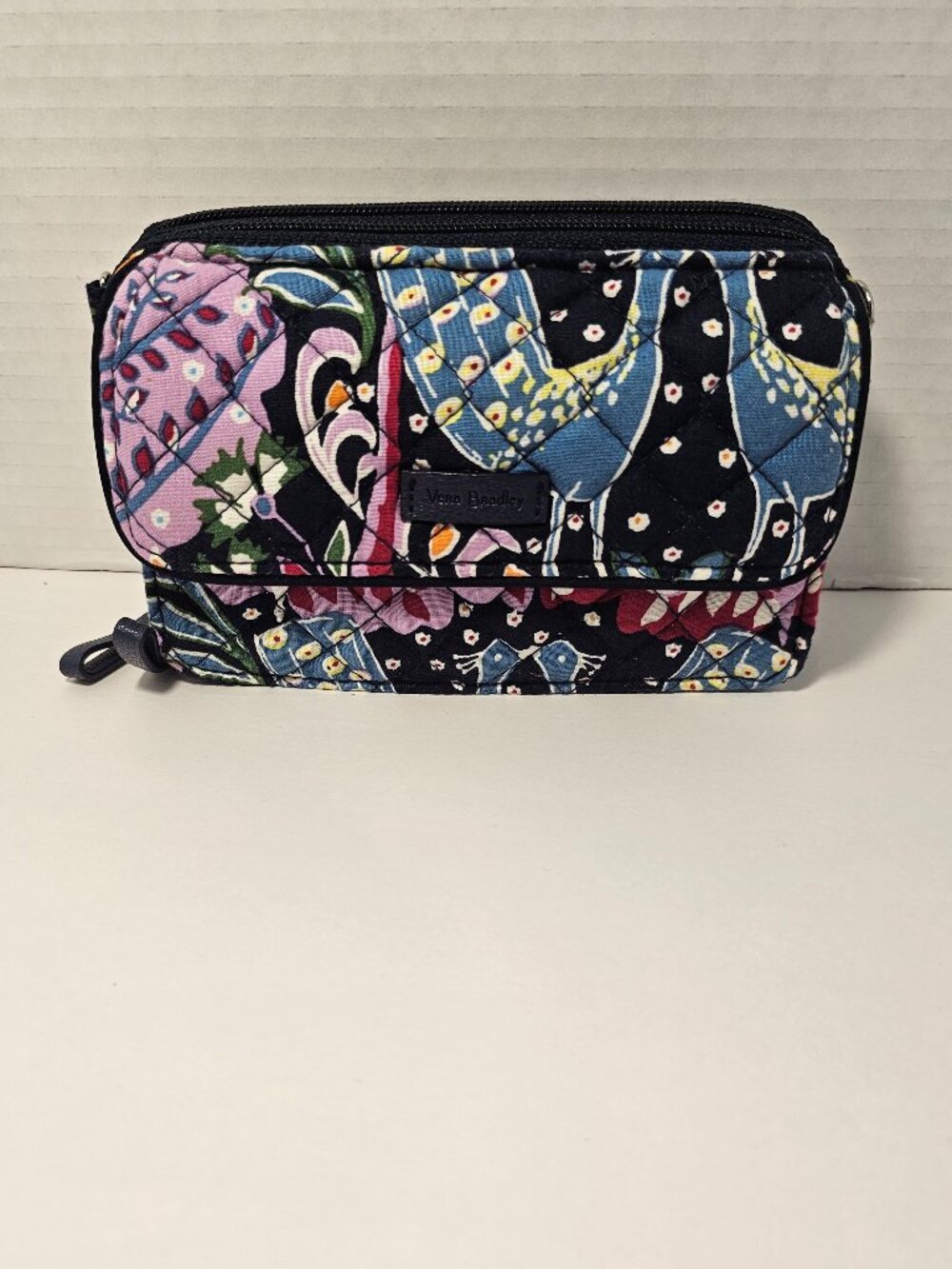 Vera Bradley All In One Crossbody Enchantment Wristlet Wallet Bag Tote Purse